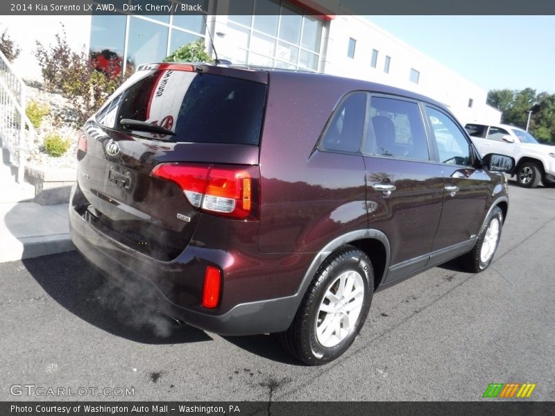 Dark Cherry / Black 2014 Kia Sorento LX AWD