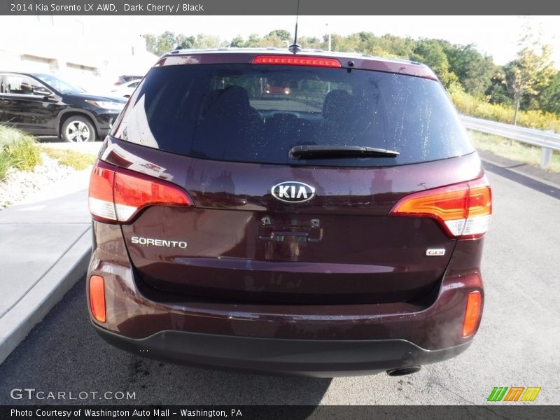 Dark Cherry / Black 2014 Kia Sorento LX AWD