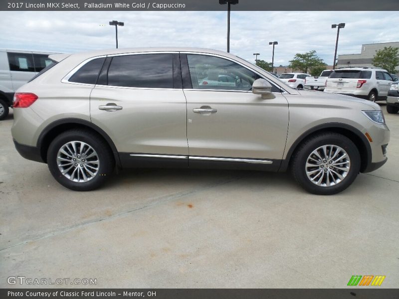 Palladium White Gold / Cappuccino 2017 Lincoln MKX Select