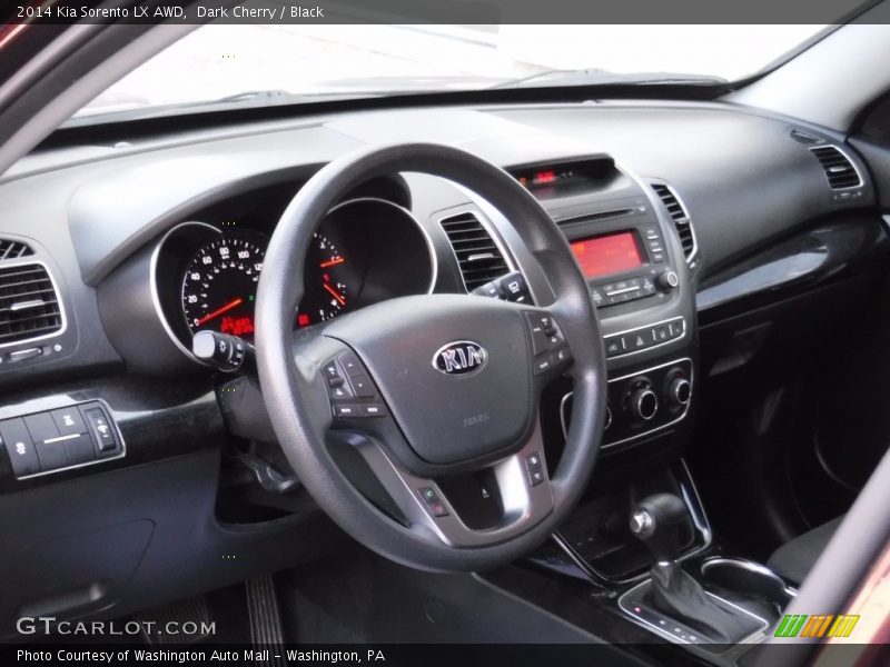 Dark Cherry / Black 2014 Kia Sorento LX AWD