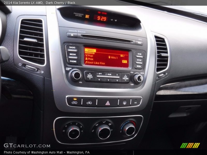 Dark Cherry / Black 2014 Kia Sorento LX AWD