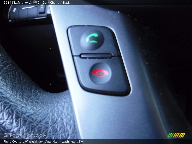 Dark Cherry / Black 2014 Kia Sorento LX AWD