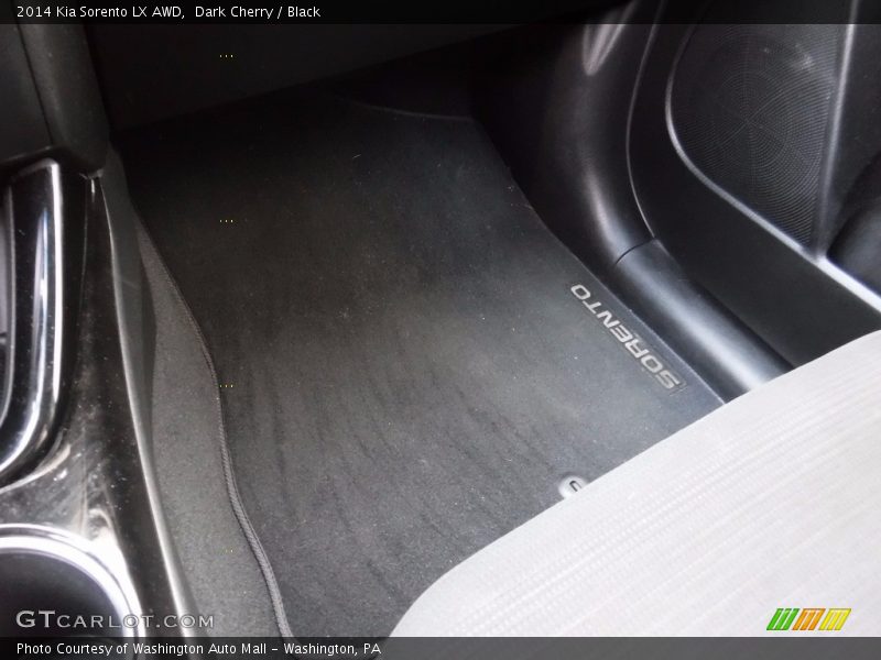 Dark Cherry / Black 2014 Kia Sorento LX AWD