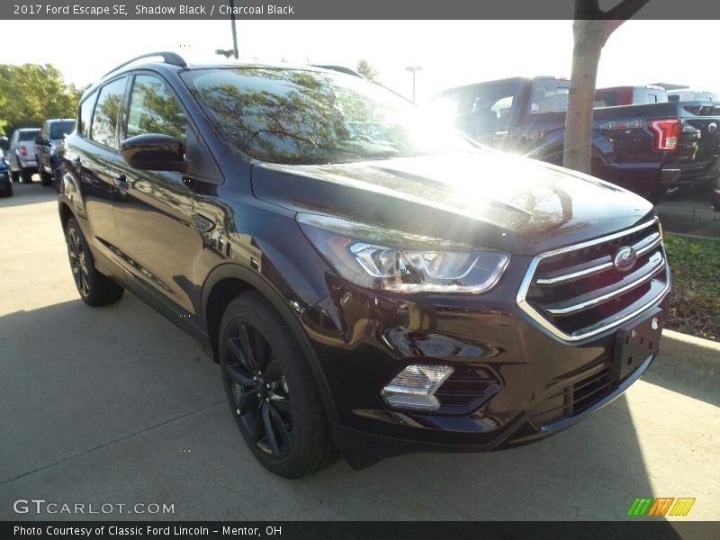 Shadow Black / Charcoal Black 2017 Ford Escape SE