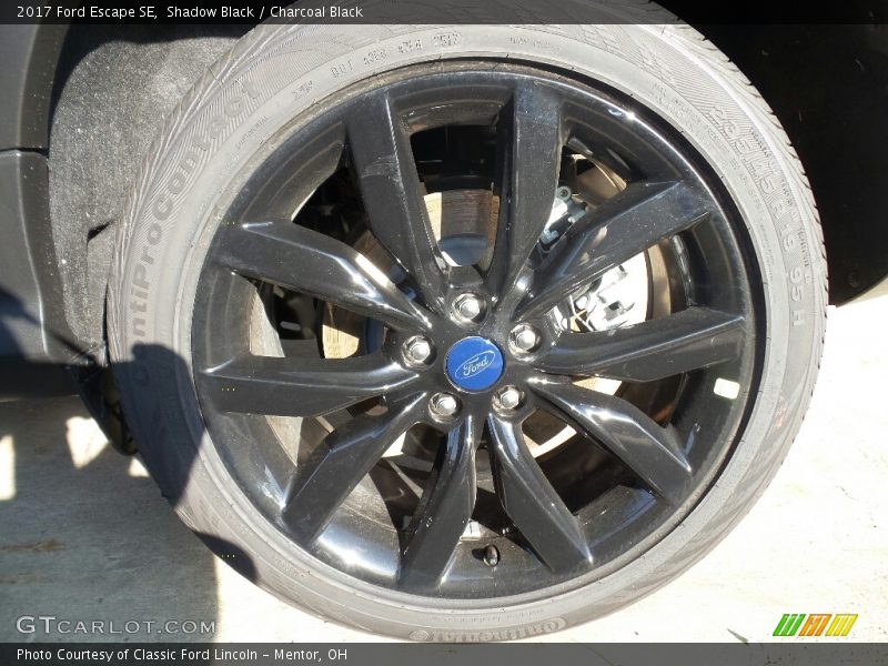 Shadow Black / Charcoal Black 2017 Ford Escape SE