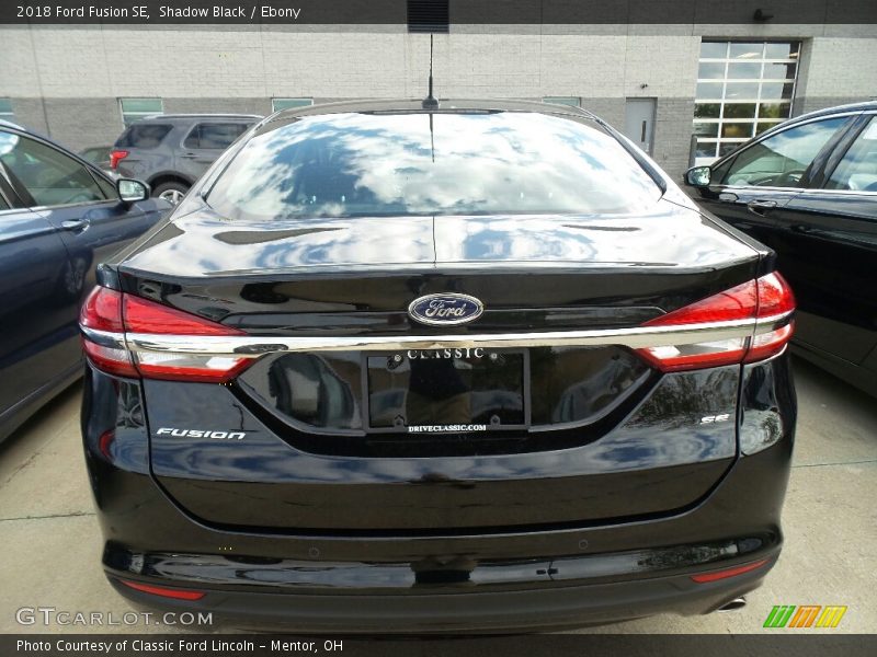 Shadow Black / Ebony 2018 Ford Fusion SE