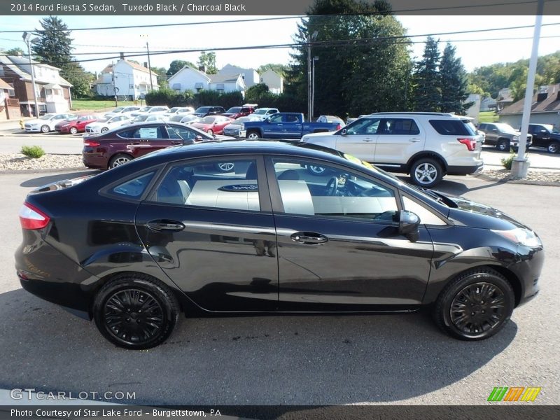 Tuxedo Black / Charcoal Black 2014 Ford Fiesta S Sedan