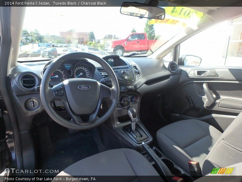 Tuxedo Black / Charcoal Black 2014 Ford Fiesta S Sedan