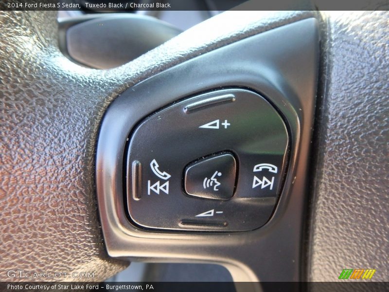 Tuxedo Black / Charcoal Black 2014 Ford Fiesta S Sedan