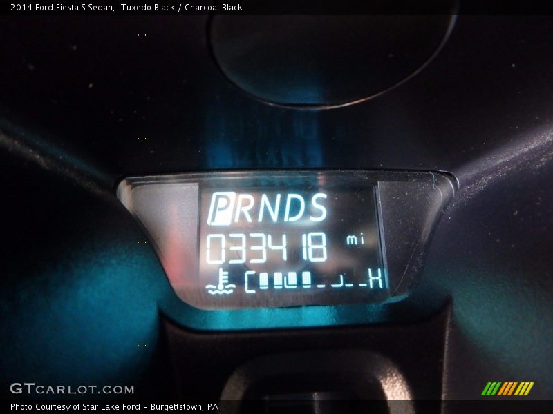 Tuxedo Black / Charcoal Black 2014 Ford Fiesta S Sedan