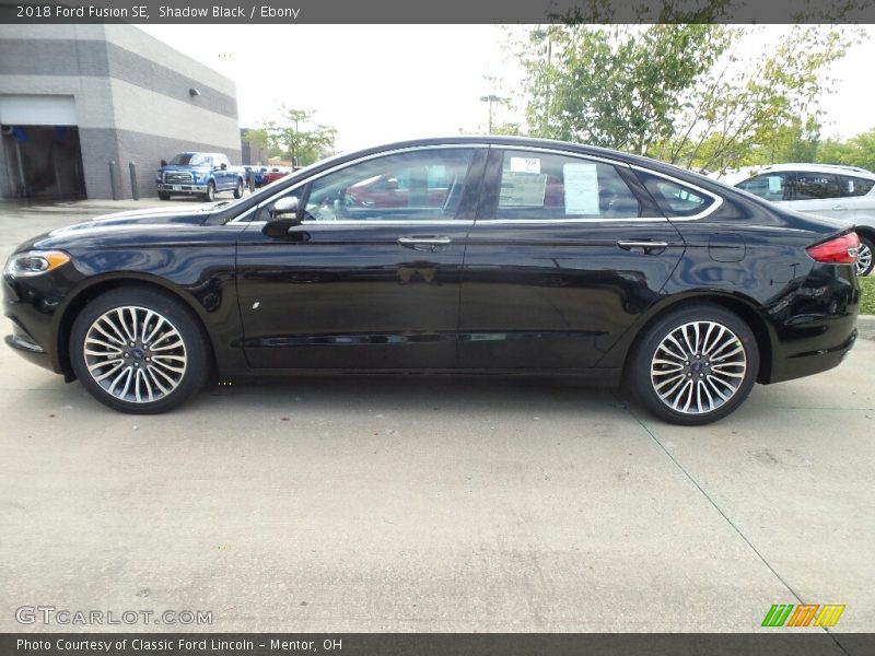  2018 Fusion SE Shadow Black