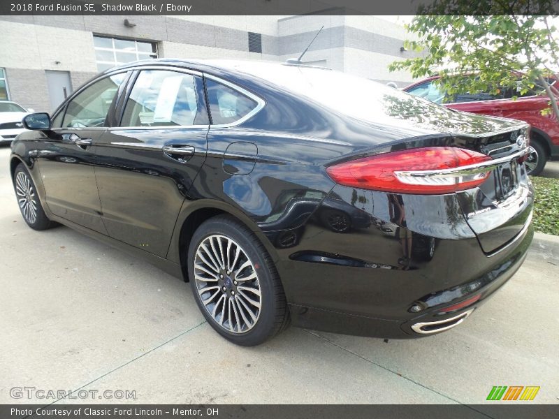 Shadow Black / Ebony 2018 Ford Fusion SE