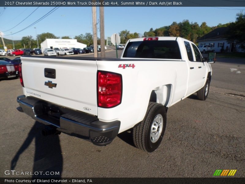 Summit White / Dark Ash/Jet Black 2017 Chevrolet Silverado 2500HD Work Truck Double Cab 4x4