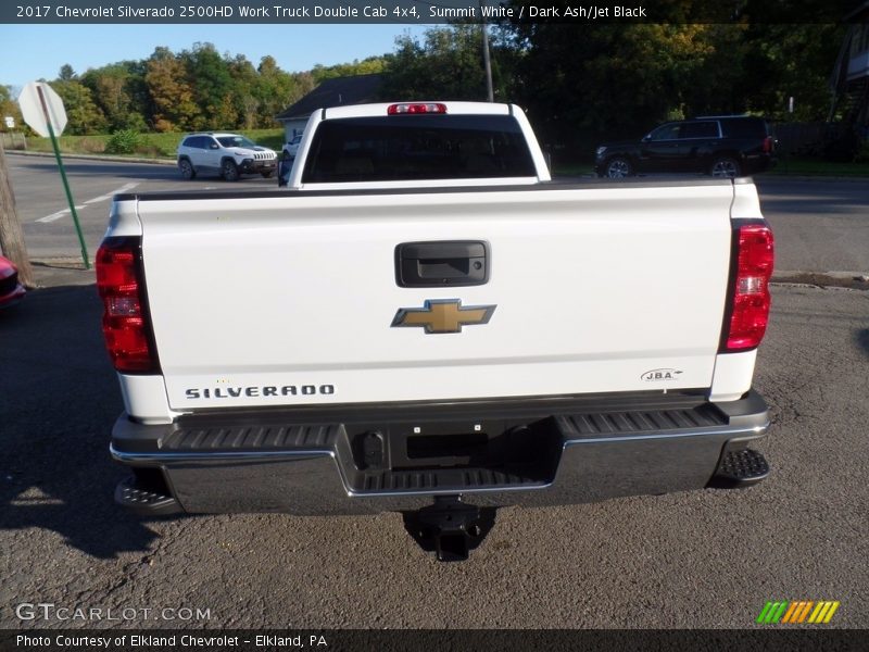 Summit White / Dark Ash/Jet Black 2017 Chevrolet Silverado 2500HD Work Truck Double Cab 4x4
