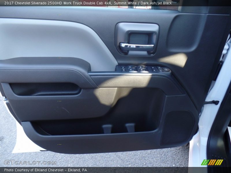 Summit White / Dark Ash/Jet Black 2017 Chevrolet Silverado 2500HD Work Truck Double Cab 4x4