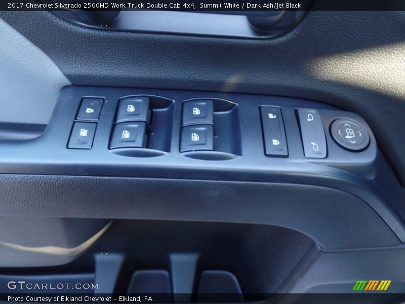 Summit White / Dark Ash/Jet Black 2017 Chevrolet Silverado 2500HD Work Truck Double Cab 4x4