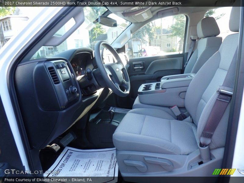 Summit White / Dark Ash/Jet Black 2017 Chevrolet Silverado 2500HD Work Truck Double Cab 4x4
