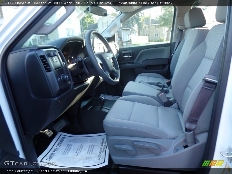 Summit White / Dark Ash/Jet Black 2017 Chevrolet Silverado 2500HD Work Truck Double Cab 4x4