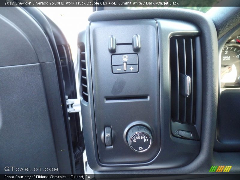 Summit White / Dark Ash/Jet Black 2017 Chevrolet Silverado 2500HD Work Truck Double Cab 4x4