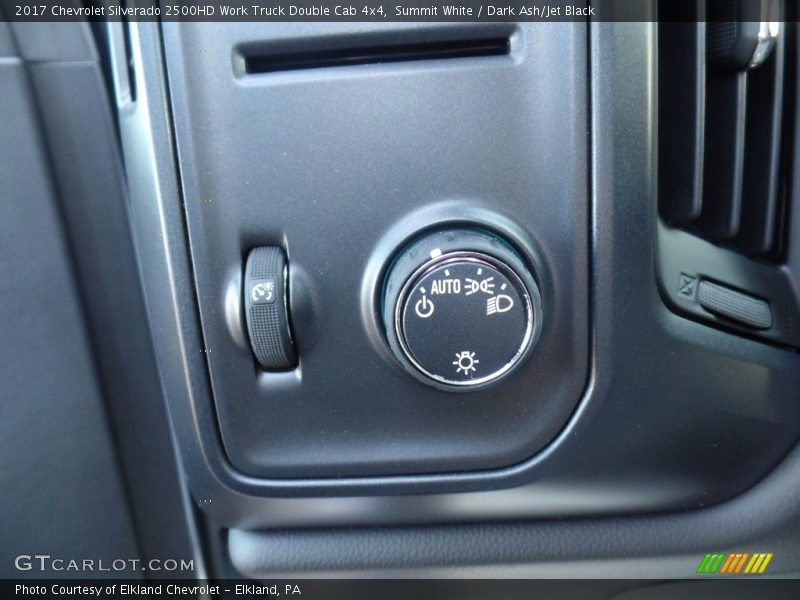 Summit White / Dark Ash/Jet Black 2017 Chevrolet Silverado 2500HD Work Truck Double Cab 4x4