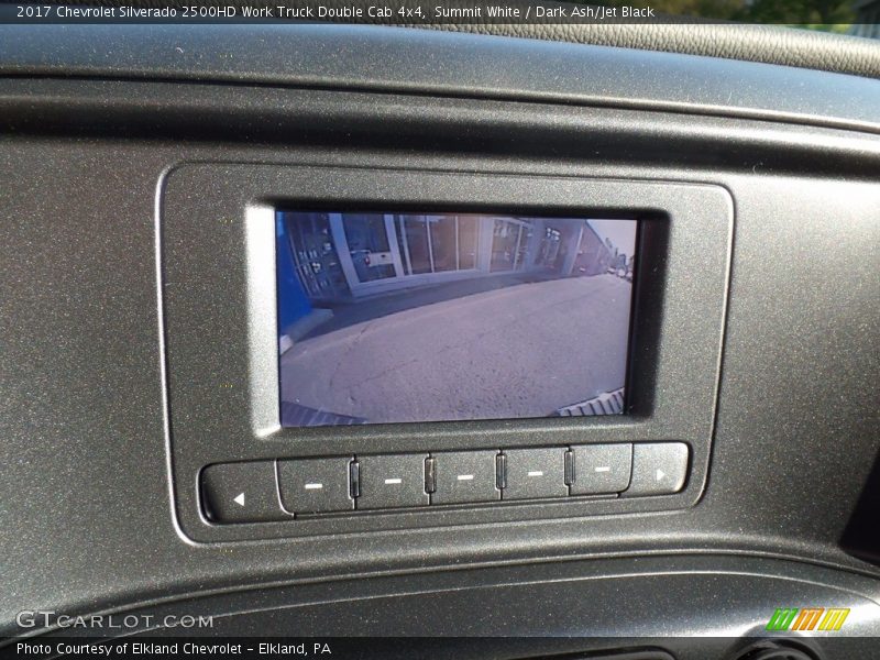 Summit White / Dark Ash/Jet Black 2017 Chevrolet Silverado 2500HD Work Truck Double Cab 4x4