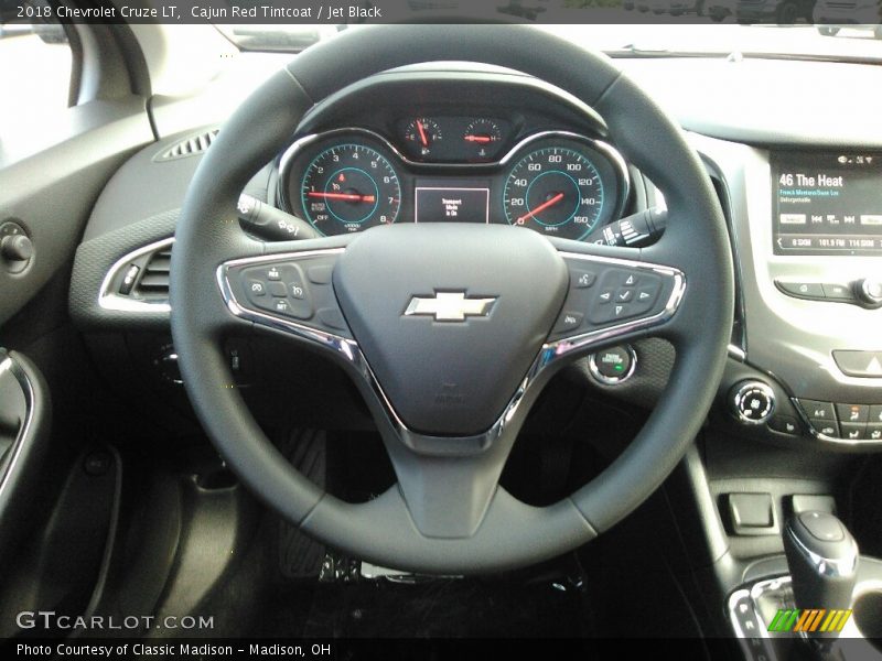 Cajun Red Tintcoat / Jet Black 2018 Chevrolet Cruze LT
