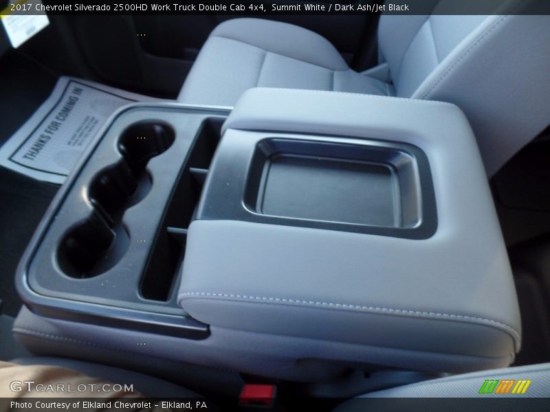 Summit White / Dark Ash/Jet Black 2017 Chevrolet Silverado 2500HD Work Truck Double Cab 4x4