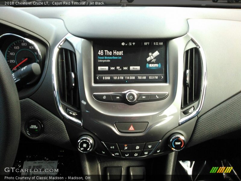 Cajun Red Tintcoat / Jet Black 2018 Chevrolet Cruze LT