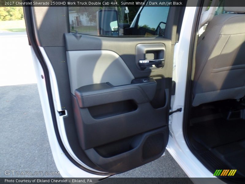 Summit White / Dark Ash/Jet Black 2017 Chevrolet Silverado 2500HD Work Truck Double Cab 4x4