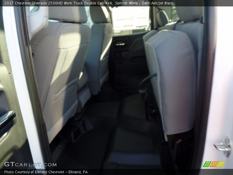 Summit White / Dark Ash/Jet Black 2017 Chevrolet Silverado 2500HD Work Truck Double Cab 4x4