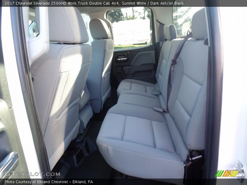 Summit White / Dark Ash/Jet Black 2017 Chevrolet Silverado 2500HD Work Truck Double Cab 4x4