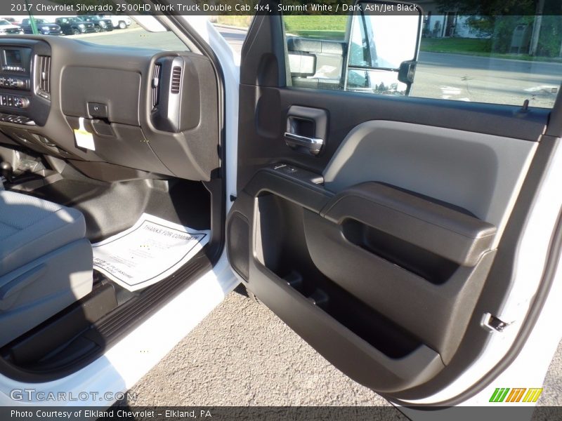 Summit White / Dark Ash/Jet Black 2017 Chevrolet Silverado 2500HD Work Truck Double Cab 4x4