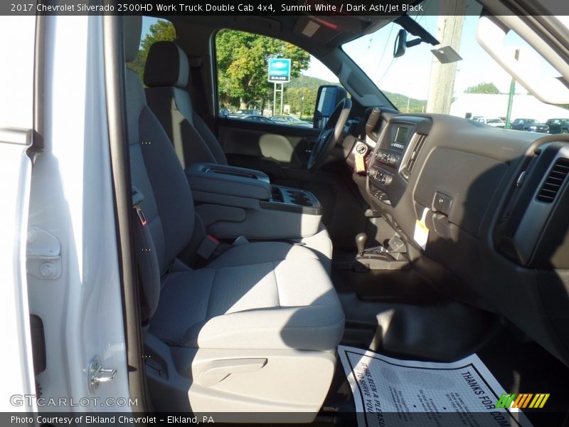 Summit White / Dark Ash/Jet Black 2017 Chevrolet Silverado 2500HD Work Truck Double Cab 4x4