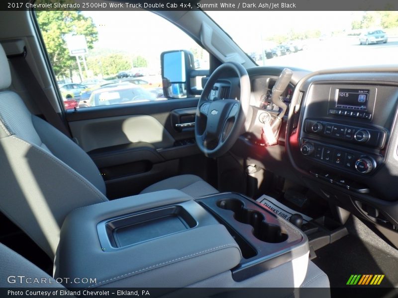 Summit White / Dark Ash/Jet Black 2017 Chevrolet Silverado 2500HD Work Truck Double Cab 4x4