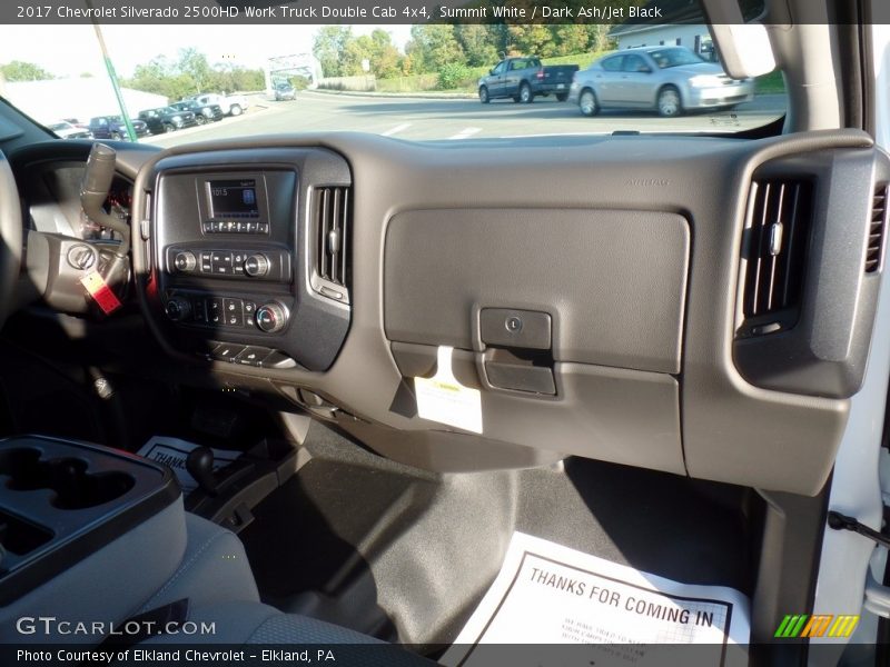 Summit White / Dark Ash/Jet Black 2017 Chevrolet Silverado 2500HD Work Truck Double Cab 4x4