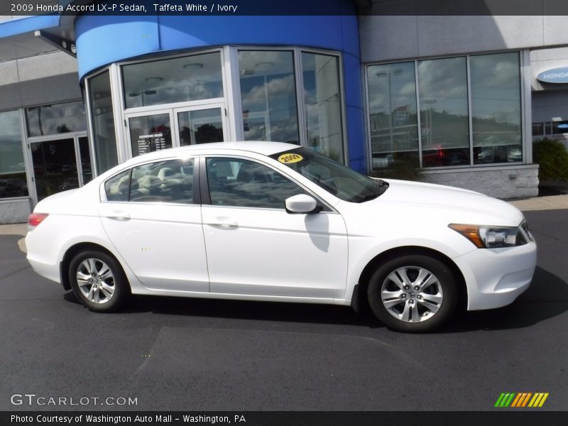 Taffeta White / Ivory 2009 Honda Accord LX-P Sedan