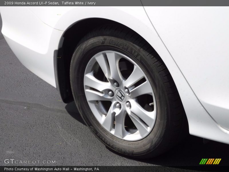Taffeta White / Ivory 2009 Honda Accord LX-P Sedan