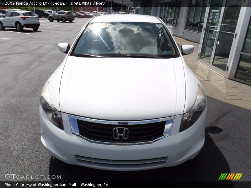 Taffeta White / Ivory 2009 Honda Accord LX-P Sedan