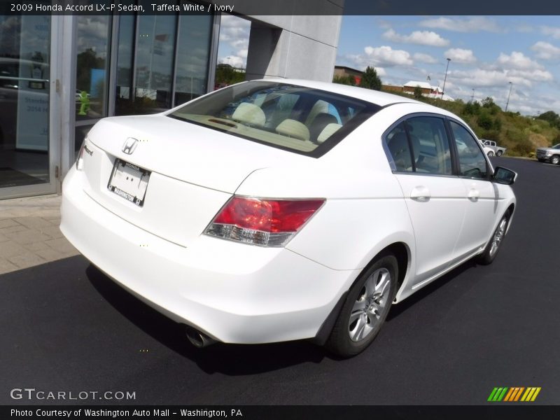 Taffeta White / Ivory 2009 Honda Accord LX-P Sedan