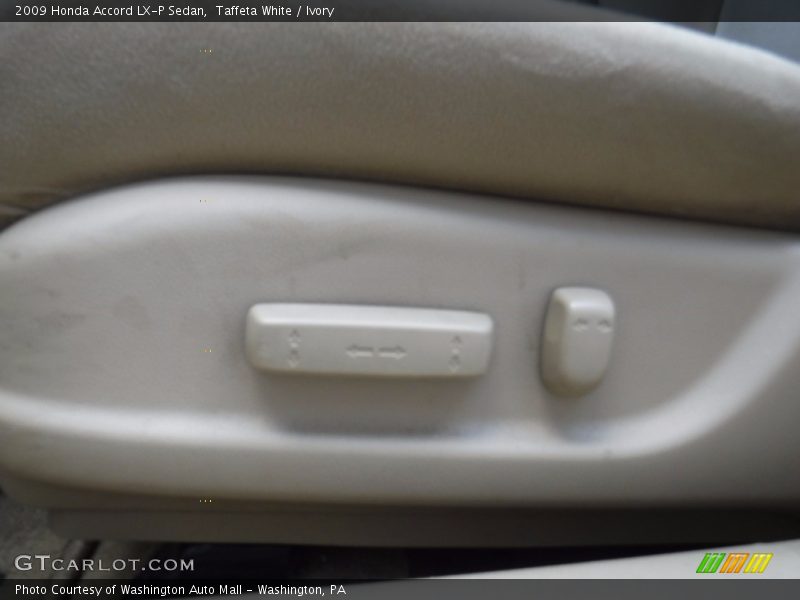Taffeta White / Ivory 2009 Honda Accord LX-P Sedan