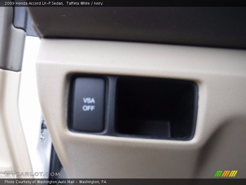 Taffeta White / Ivory 2009 Honda Accord LX-P Sedan