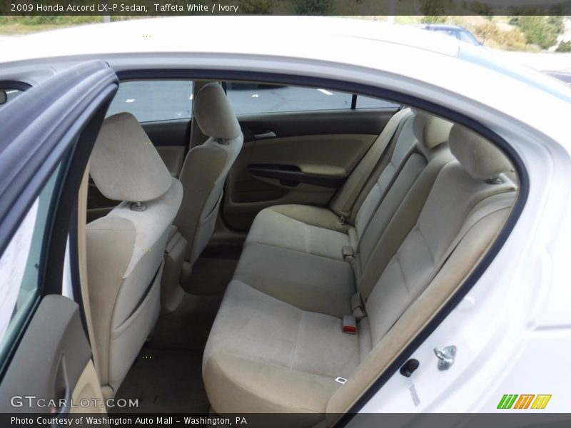 Taffeta White / Ivory 2009 Honda Accord LX-P Sedan