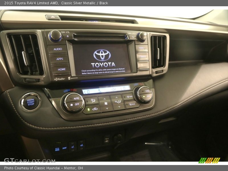 Classic Silver Metallic / Black 2015 Toyota RAV4 Limited AWD