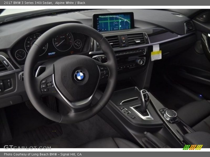 Alpine White / Black 2017 BMW 3 Series 340i Sedan