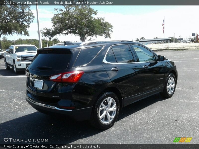 Mosaic Black Metallic / Medium Ash Gray 2018 Chevrolet Equinox Premier