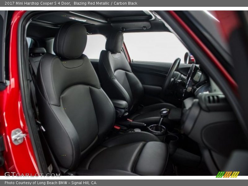 Blazing Red Metallic / Carbon Black 2017 Mini Hardtop Cooper S 4 Door
