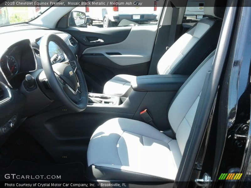 Mosaic Black Metallic / Medium Ash Gray 2018 Chevrolet Equinox Premier