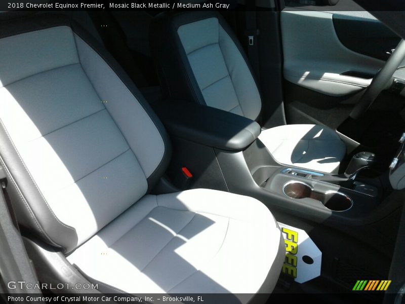 Mosaic Black Metallic / Medium Ash Gray 2018 Chevrolet Equinox Premier