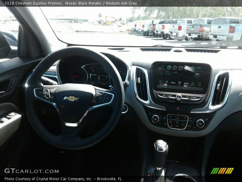Mosaic Black Metallic / Medium Ash Gray 2018 Chevrolet Equinox Premier