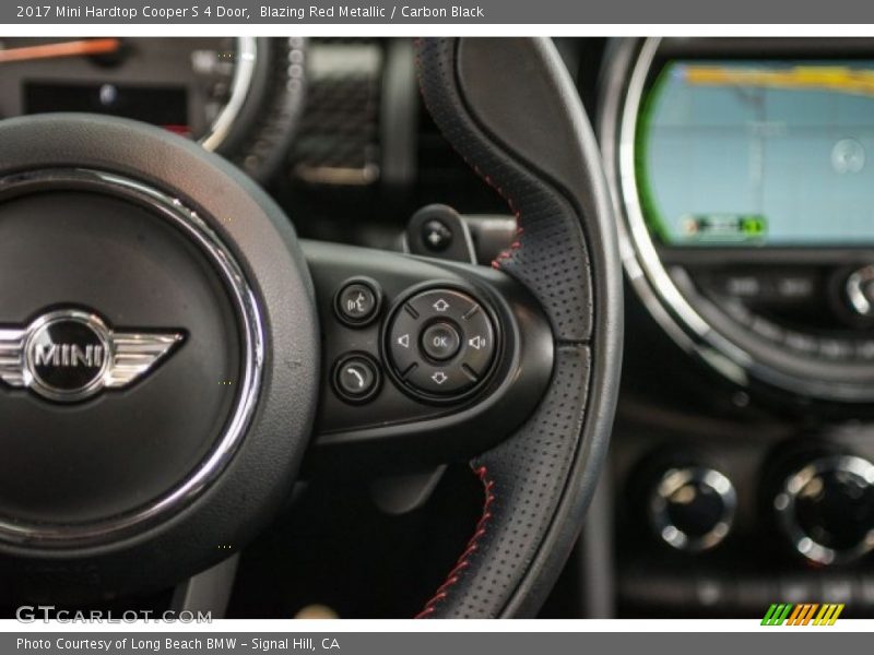 Blazing Red Metallic / Carbon Black 2017 Mini Hardtop Cooper S 4 Door
